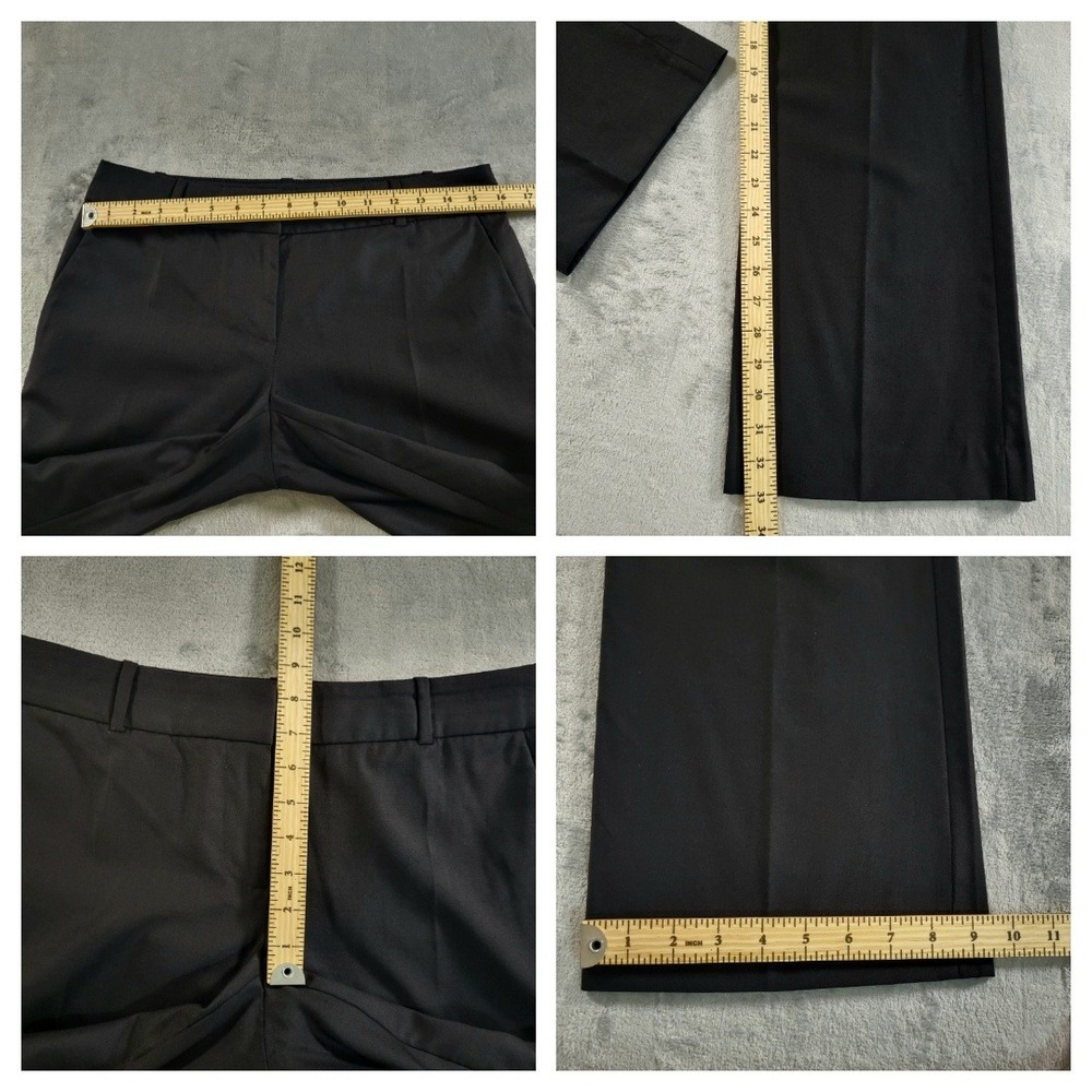 J.Crew Womens 2/4 Black Super 120s Wool Suit Blazer City Fit Pants Corp Siren - Picture 11 of 13